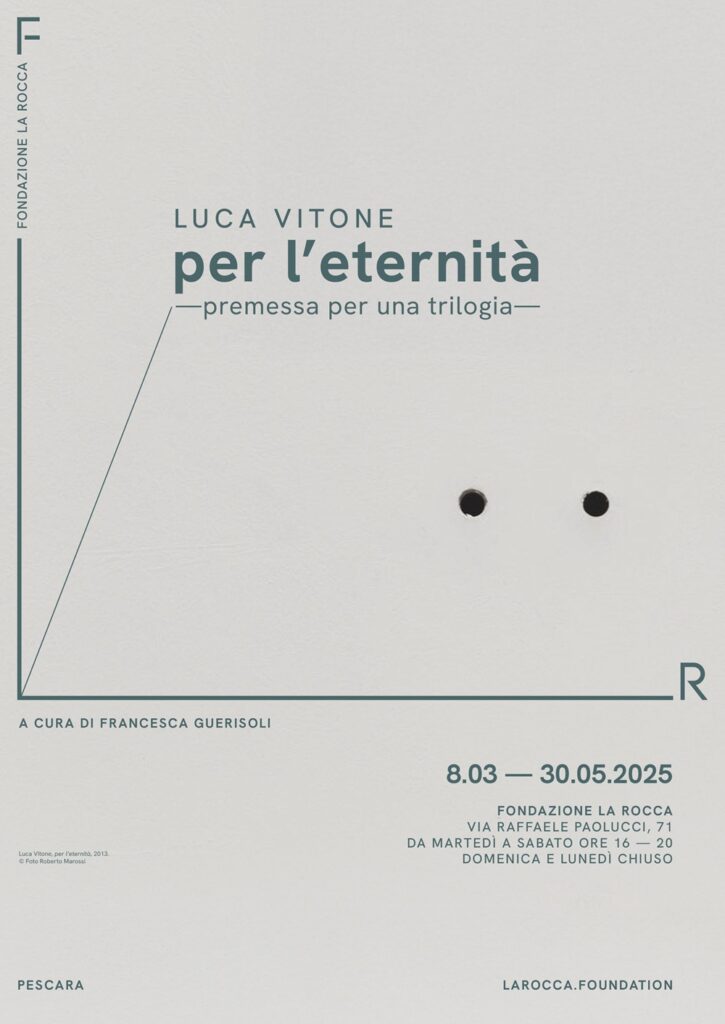 per l'eternità - mostra di Luca Vitone